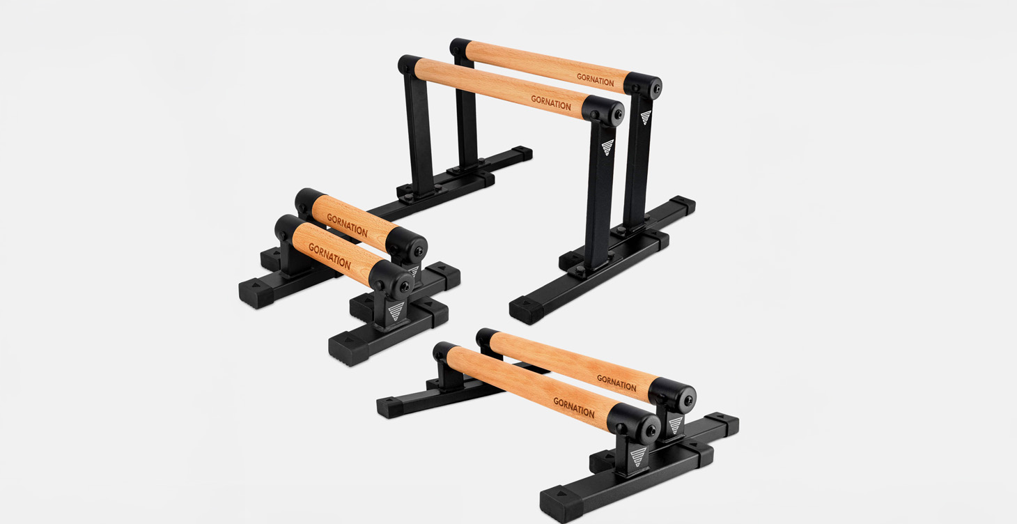 ウエイトトレーニング GORNATION Premium Parallettes Pro Parallettes Pro - Low parallel bars for Calisthenics